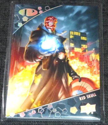 2021-2022 UD MARVEL PREMIER RED SKULL #32 HOLO SILVER  FOIL #D /99 - Image 1 of 2