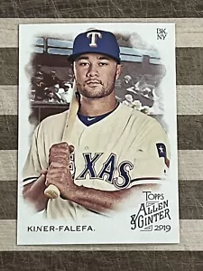 2019 Topps Allen & Ginter Baseball Isiah Kiner-Falefa Card #122 - Picture 1 of 2