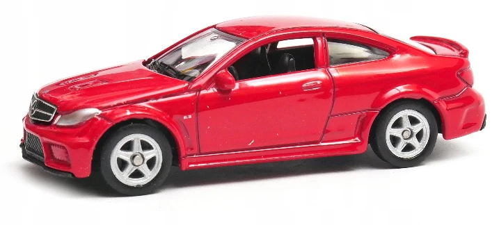WELLY - MERCEDES BENZ C63 AMG rosso - 1/60 - WELMB52020W - Immagine 1 di 1