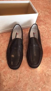 Men's BROWN AMBASSADOR SHOES OF DISTINCTION LEATHER UPPER DRESS SHOES 9 - Picture 1 of 9