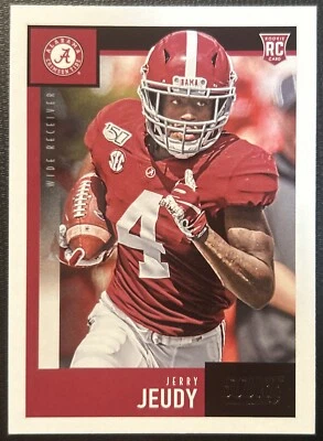 2020 Panini Score Jerry Jeudy Rookie Card #427 Alabama Crimson Tide RC Broncos - Image 1 of 2