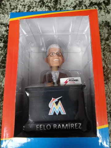 Felo Ramirez Talking Bobblehead Miami Marlins Cover