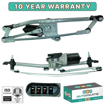 D2P FRONT WINDSCREEN WIPER MOTOR WITH LINKAGE FOR CITROEN NEMO PEUGEOT BIPPER 6401G8