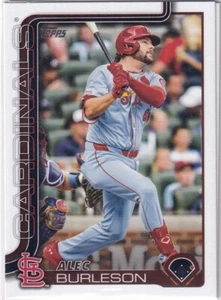 2025 Topps MLB Baseball Series 1 No. 41 Alec Burleson Cardinals - Bild 1 von 2