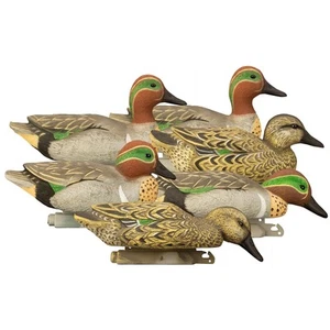 Standard Green Wing Teal Duck Decoys, Foam-Filled - Picture 1 of 9