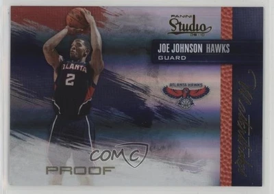2009-10 Panini Studio Masterstrokes Proofs /199 Joe Johnson #8 - Image 1 of 2