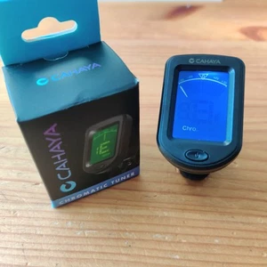 New Cahaya Clip-On Guitar Chromatic Tuner For Electric Acoustic Bass & Ukulele - Picture 1 of 6