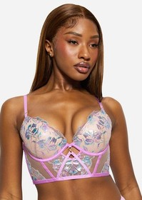 Ann Summers Euphoric Lavender Corset Top  8 B C