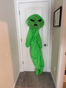 Spirit Halloween Inflatable Wavy Arms Green Alien One Size Fits Most Costume - Picture 1 of 1