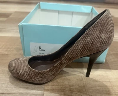 Jessica Simpson - Oscar Bark Gamuza Cuero Tacón Alto Mujer’s Talla 6 Foto 1 de 4