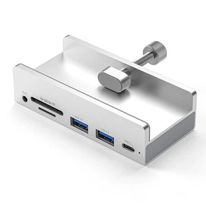 Space-saving For Desktop Use 6-port USB3.0 Hub High-speed Data Transfer - Picture 1 of 9