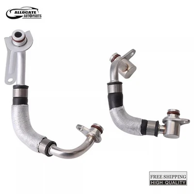 2Pcs Turbocharger Coolant Hose For BMW X3 Z4 X5 228i 320i 428i 528i 2.0L 1997cc Foto 1 de 4