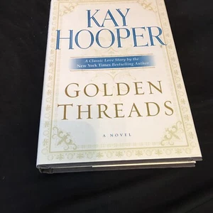 Golden Threads by Kay Hooper HCDJ Romance - Imagen 1 de 6