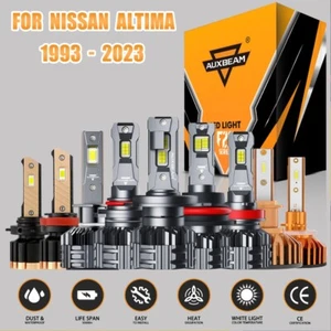 for Nissan Altima 1993-2023 AUXBEAM F22 Series LED Headlight 9005 9007 H4 H9 H11 - Picture 1 of 27
