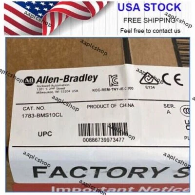 NEW FACTORY SEALED NEW PLC 1783-BMS10CL Stratix 5700 Ethernet Switch US AB - Image 1 of 3