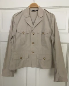 Jacke Ralph Lauren | Safari-Stil Blazer | Baumwolle | Gr. 40 (12) NEU - Bild 1 von 8