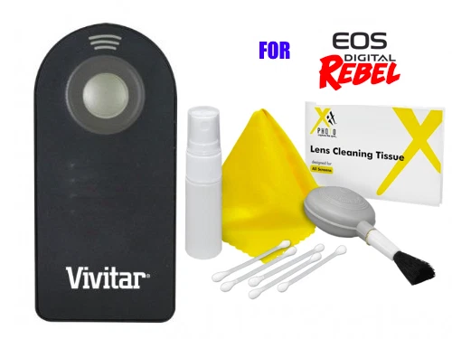 Wireless Remote Control Shutter for Canon Rebel T6s T6i T5i T3i by VIVITAR Photo - Image 1 of 3