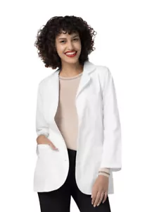 Adar Women Doctor Nurse Uniform Multiple Pockets Princess Cut Lab Coat - Size 4X - Picture 1 of 12