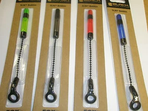 Indicador de bobina Fox Black Label TODOS LOS COLORES aparejo de pesca carpa - Imagen 1 de 1