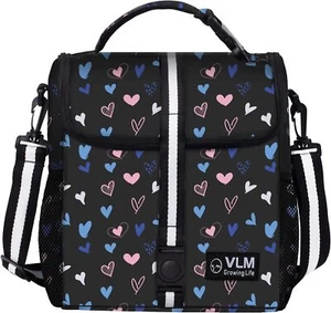 Lunch box, insulated lunch bag with adjustable shoulder strap, handbag - Picture 1 of 6