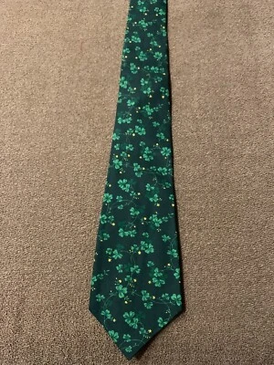 Corbata para hombre arco iris de ICA 3 hojas tréboles poliéster corbata para cuello (KC) Foto 1 de 4