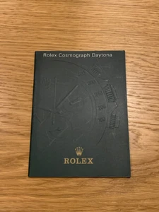 Folleto inglés Rolex Daytona 116520 116523 116518 116509 - Imagen 1 de 8