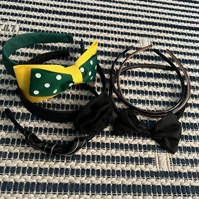 Assorted Headbands and Hair Clips -- Lot of 6 Headbands & 2 Hair Clips - Image 1 of 4