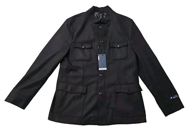 Chaqueta Blazer Ben Sherman Negra Kyle Abrigo Deportivo Para Hombre - Talla: L Foto 1 de 4