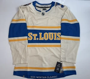 XL (54) St. Louis Blues Fanatics Invierno Clásico Premium Jersey Auténtico Nuevo con Etiquetas - Imagen 1 de 10