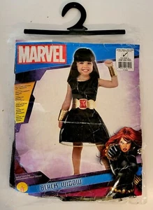 EUC Marvel Black Widow Halloween Costume Girl's Size XS Rubie's - Picture 1 of 11