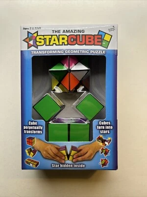 California Creation The Amazing Star Cube: rompecabezas geométrico transformador de 2 piezas Foto 1 de 4
