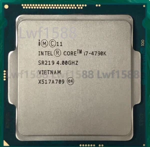 Procesador CPU Intel Core i7-4790K cuatro núcleos LGA1150 SR219 4,00 GHz i74790K - Imagen 1 de 2