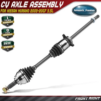 Conjunto de eje CV para Nissan Murano 2003-2007 3,5 L tracción delantera pasajero delantero derecho Foto 1 de 4