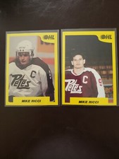 1988-89 Mike Ricci OHL Peterborough Petes Rookie