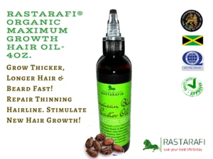 Rastarafi® Jamaican Black Castor Oil Peppermint Hair Growth Serum -Choose Scents - Picture 1 of 7