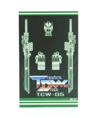 Transform Dream Wave TCW-05 / TCW-05EX Accessories Upgrade kit For Sixshot  - Image 1 of 4