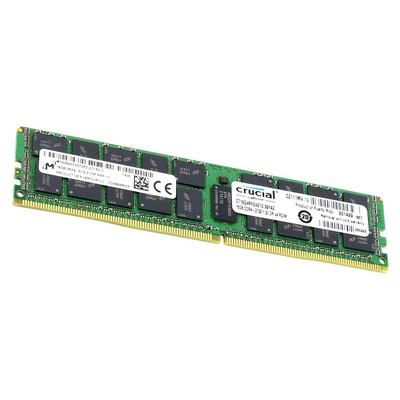 CT16G4RFD4213 Crucial DDR4 16GB 2133MHz RDIMM 2Rx4 ECC REG Server Memory RAM - Image 1 of 4