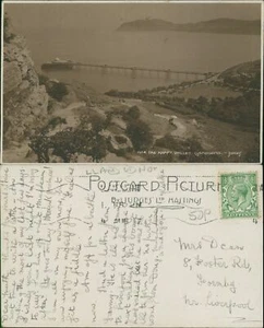 Llandudno Happy Valley Judges RP Real Photo GB 1917 Cancel - Picture 1 of 2