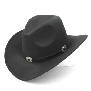 Kids Western Boys Cowboy Hat Girls Cowgirl Cap for Halloween Masquerade Birthday - Picture 1 of 21