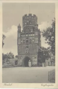AK --Stendal-Ünglingertor--Stadteinwärts --gelaufen 1939--Feldpost  (6928) - Bild 1 von 2