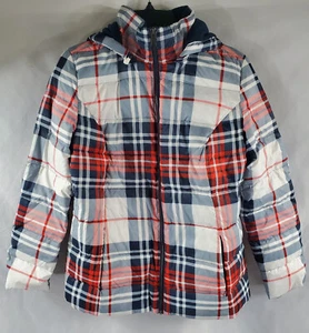 G.I.L.I. Zip Front Fleece Lined Printed Women's Puffer Jacket Size S - Picture 1 of 4