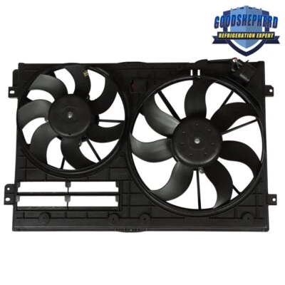 For 2005-2016 Volkswagen Jetta 2006-2018 Passat Radiator Cooling Dual Fan Foto 1 de 4