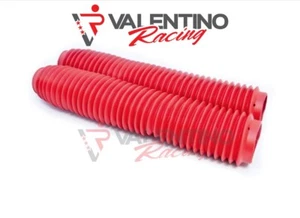 COPPIA SOFFIETTI Forcella Rossi UNIVERSALI ENDURO CROSS Ø43 Ø59mm LUNGHEZZA 370m - Imagen 1 de 1