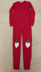 Hanna Andersson Christmas Pajama Sleeper One Piece 120 Boys Girls 6-7 - Picture 1 of 6