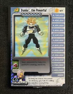 Dragon Ball Z CCG Score - TRUNKS THE POWERFUL - HOLO/FOIL - Cell Saga #127 - DBZ - Bild 1 von 2