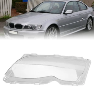 Headlight Headlamp Lens Cover For BMW E46 2DR Coupe 325ci 330ci 03-06 Left Side - Picture 1 of 15