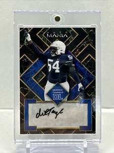 2022 Wild Card Auto Mania Derrick Tangelo Black Ink Auto 1/2 Mint - Picture 1 of 3