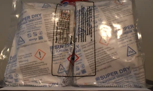 (20) 25g Super Dry Desiccant Packs Moisture Absorber Calcium Chloride Industrial - Picture 1 of 3