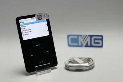 Apple iPod Classic (5. Generation) 30GB MP3 Player - Schwarz ( gebraucht ) #A121 - Bild 1 von 4