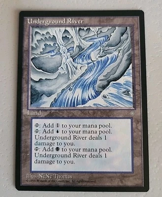 Underground River Ice Age MTG NM Near Mint  - Image 1 of 2